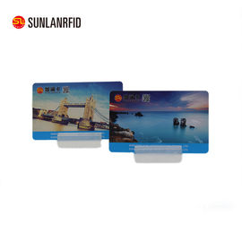 China Sunlanrfid Printed RFID Plastic Magnetic Stripe Hotel Key Card supplier
