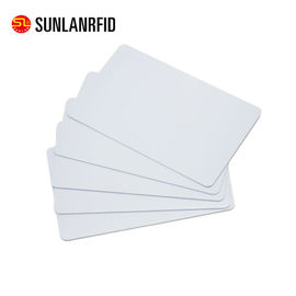 China Professional High Quality PVC Cr80 Plastic Blank RFID Chip Card supplier