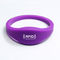 ISO14443A 13.56 MHZ custom passive rfid silicone bracelet supplier